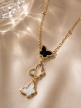 Butterfly Drop Necklace thumbnail 3