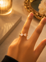 Crystal Bow Ring thumbnail 2