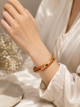 Viral Enamel Bracelet - Brown thumbnail 3