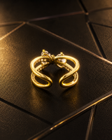Crystal Bow Ring thumbnail 3