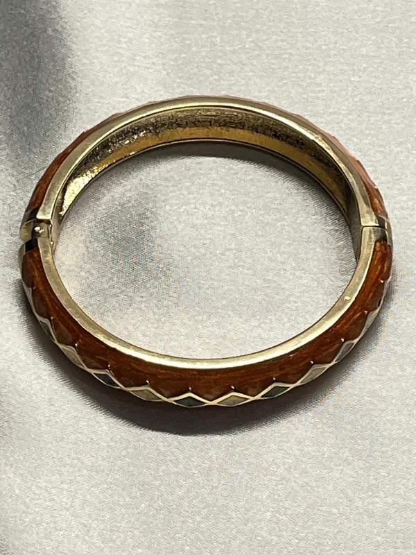 Viral Enamel Bracelet - Brown