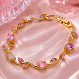 Viral Tulip Bracelet Purple Pink White thumbnail 2