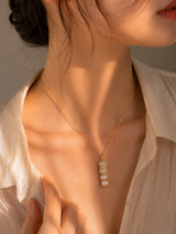 Pearl Pod Necklace thumbnail 2