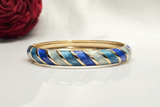 Viral Enamel Bracelet – Blue thumbnail 1