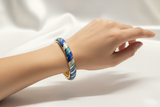 Viral Enamel Bracelet – Blue thumbnail 2